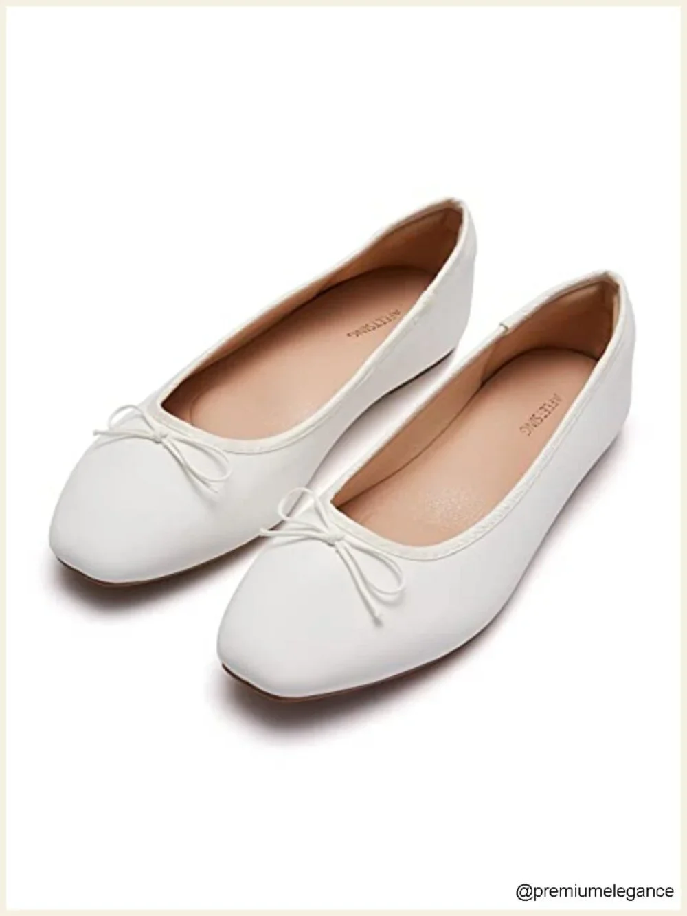 Women's Round Toe Ballet Flats Comfortable Bow Dressy Shoes